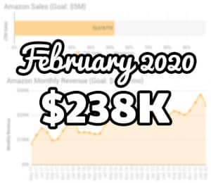 Feb FBA monthly update at $238K