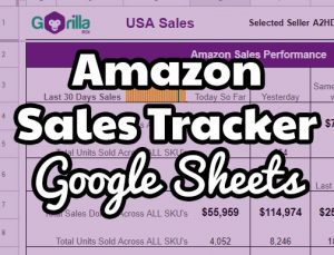 How to create an Amazon sales tracker with Google Sheets