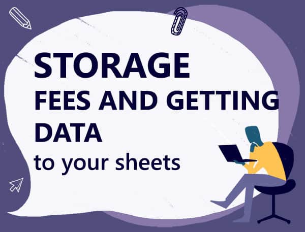 Amazon storage fees and calculation