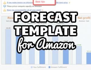 Sales Forecast Template for Amazon FBA, Ecommerce and Beyond