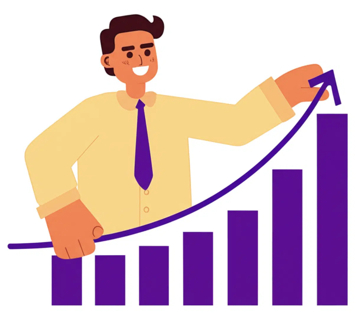 Top 5 Strategies to Sustainable Shopify Growth: Turning One-Time Buyers into Lifetime Customers 4 graph increasing Gorilla ROI