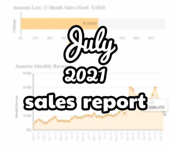 july 2021 amazon income report thumbs Gorilla ROI