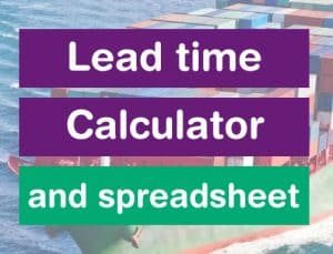 Free lead time calculator, formula, and management