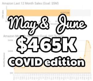 May and June 2020 sales update