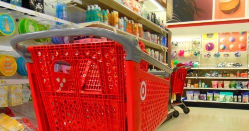 target shopping cart Gorilla ROI